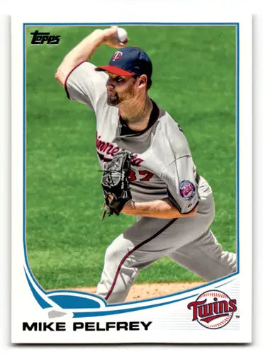 2013 Topps Update #US204 Mike Pelfrey NM-MT Twins ID:62810 - Trading Cards