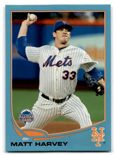 2013 Topps Update Wal-Mart Blue Border #US1 Matt Harvey NM-MT Mets ID:70758 - Trading Cards