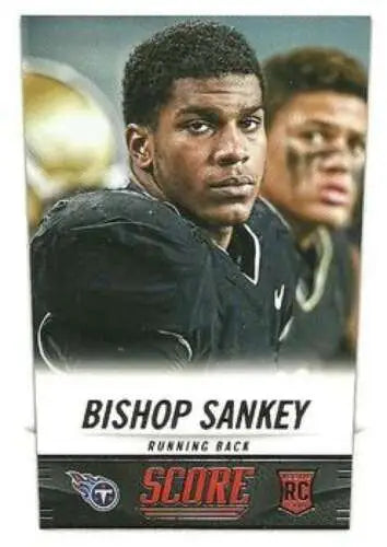 Bishop Sankey football card in 2014 Score Rookies NM-MT RC Titans, original gloss finish