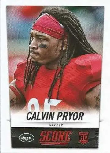 Calvin Pryor 2014 Score Rookies #348 NM-MT RC football card with original gloss