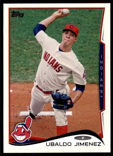 2014 Topps #216 Ubaldo Jimenez NM-MT Indians ID:72181 - Trading Card