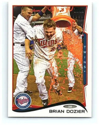 2014 Topps #221 Brian Dozier NM-MT Twins - Trading Cards
