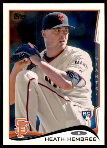 2014 Topps #249 Heath Hembree NM-MT RC Rookie Giants ID:72108 - Trading Cards