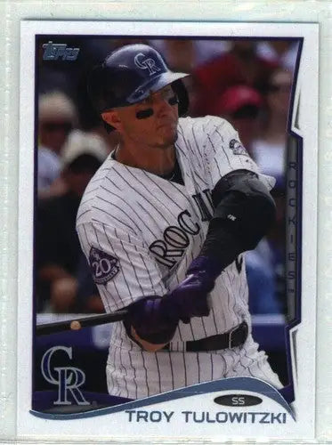 2014 Topps #25 Troy Tulowitzki NM-MT Rockies ID:57923 - Trading Card