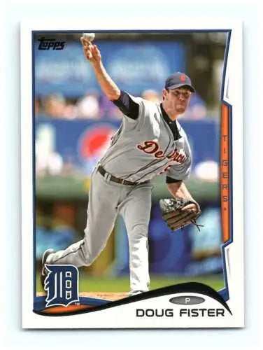 Doug Fister baseball card from 2014 Topps #263 featuring original gloss