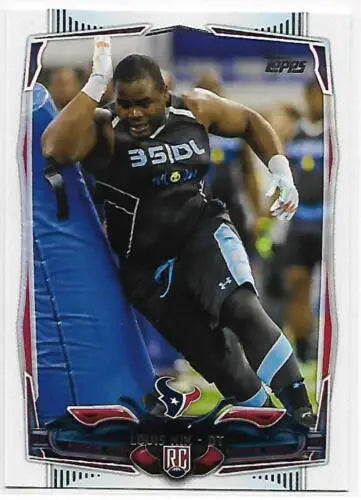 2014 Topps #336 Louis Nix NM-MT RC Rookie Texans original gloss trading card