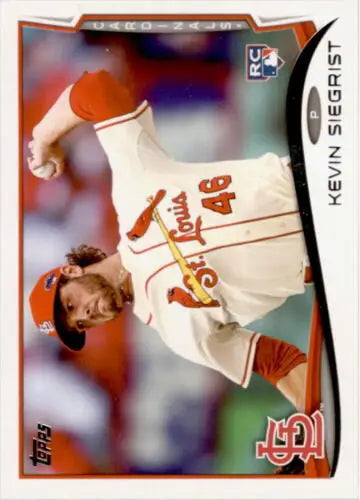 2014 Topps #344 Kevin Siegrist NM-MT RC Rookie Cardinals original gloss baseball card