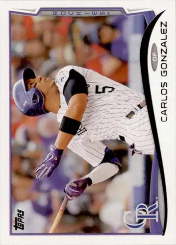 2014 Topps #350 Carlos Gonzalez NM-MT Rockies - Trading Cards
