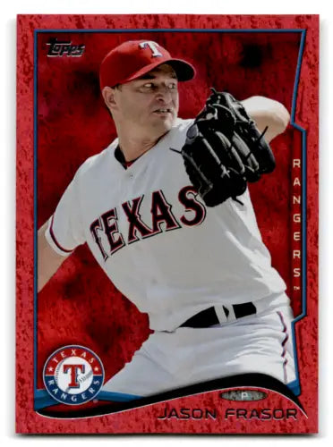 2014 Topps Red Foil #147 Jason Frasor NM-MT original gloss baseball card for Rangers