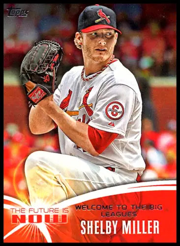 Shelby Miller baseball card 2014 Topps The Future Is Now original gloss NM-MT