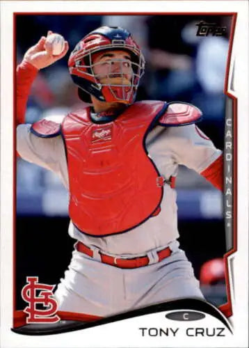 2014 Topps Update #US-134 Tony Cruz baseball card with original gloss for collectors