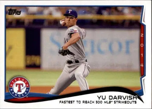 2014 Topps Update #US-250 Yu Darvish NM-MT Rangers ID:70837 - Trading Cards