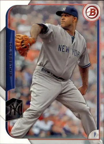 2015 Bowman #93 CC Sabathia NM-MT Yankees - Trading Cards