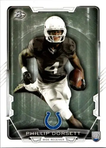 Phillip Dorsett 2015 Bowman Rookies #84 NM-MT RC Rookie football card original gloss