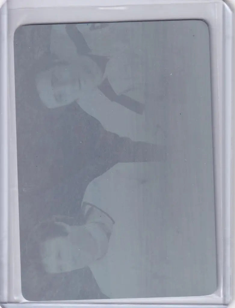 Ultrasound image of a fetus profile featured in Leaf Ultimate Hockey Plate Cyan