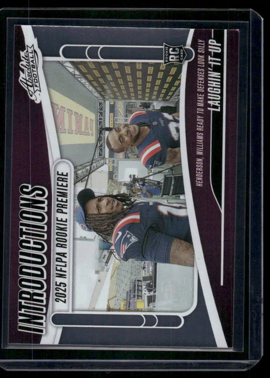 2015 Panini Prestige Introductions Malcom Brown Trey Flowers #I-THN RC Football - Football Card