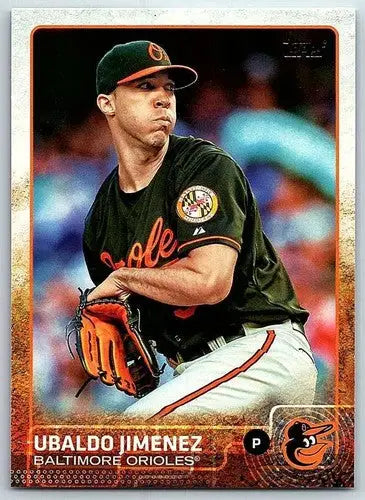 2015 Topps #157 Ubaldo Jimenez NM-MT Orioles ID:72180 - Trading Cards