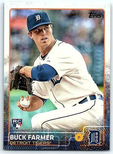 2015 Topps #193 Buck Farmer NM-MT RC Rookie Tigers ID:5467 - Trading Cards