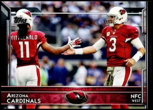 Arizona Cardinals football card with original gloss from 2015 Topps NM-MT