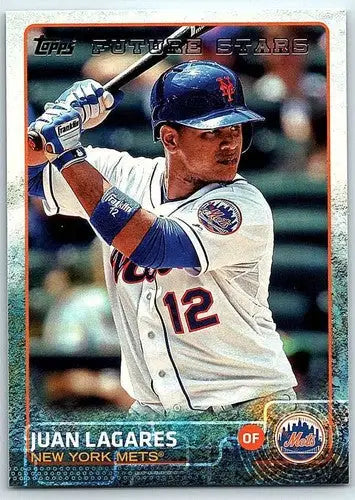 2015 Topps #306 Juan Lagares NM-MT Mets Future Star ID:57917 - Trading Cards