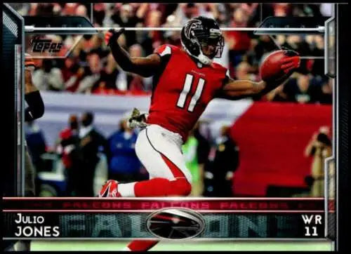 2015 Topps #55 Julio Jones NM-MT Falcons football card with original gloss display