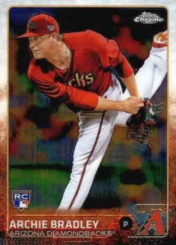 2015 Topps Chrome #96 Archie Bradley NM-MT RC Rookie Diamondbacks ID:4279 - Trading Cards