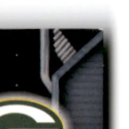 Topps Football Aaron Aaron Rodgers Green Bay Packers trading card top right corner image