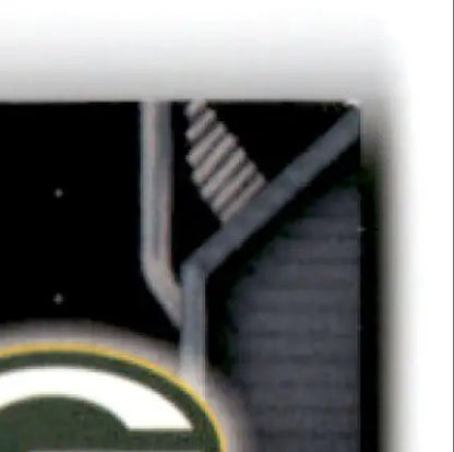 Topps Football Aaron Aaron Rodgers Green Bay Packers trading card top right corner image
