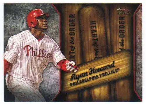 2015 Topps Heart of the Order #HOR-14 Ryan Howard NM-MT Phillies ID:11495 - Trading Cards