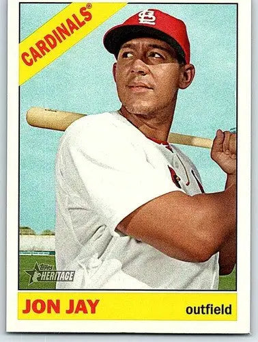 2015 Topps Heritage #125 Jon Jay NM-MT Cardinals ID:72220 - Trading Cards