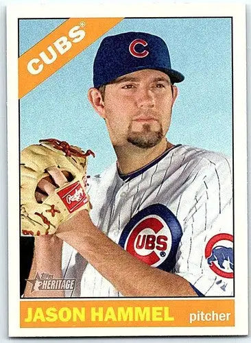 2015 Topps Heritage #17 Jason Hammel NM-MT Cubs ID:72089 - Trading Cards
