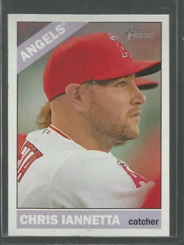 2015 Topps Heritage #193 Chris Iannetta NM-MT Angels ID:4362 - Trading Cards