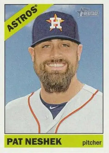 2015 Topps Heritage #338 Pat Neshek NM-MT Astros ID:4394 - Trading Cards