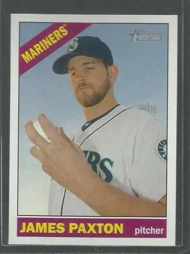 2015 Topps Heritage #354 James Paxton NM-MT Mariners ID:4399 - Trading Cards