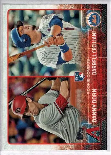 2015 Topps Update #US256 Darrell Ceciliani/Danny Dorn NM-MT Rookie Combo ID:4446 - Trading Cards
