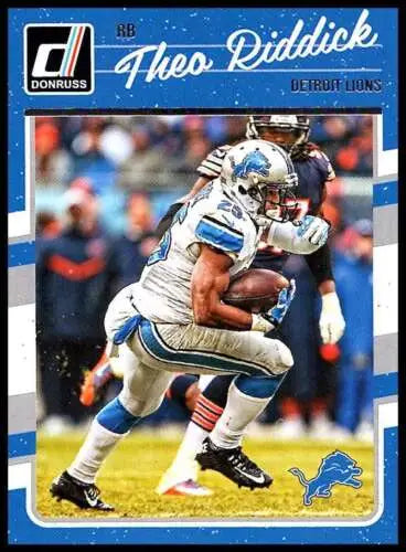 Theo Riddick football card 2016 Donruss #100 original gloss NM-MT Lions Simply Sandoval
