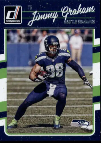 Jimmy Graham 2016 Donruss #269 NM-MT Seahawks card featuring original gloss for collectors
