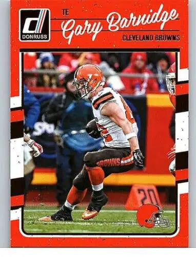 Original gloss 2016 Donruss #70 Gary Barnidge football card from Simply Sandoval