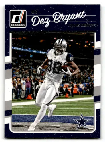 Dez Bryant 2016 Donruss #80 football card with original gloss, NM-MT Cowboys collectible