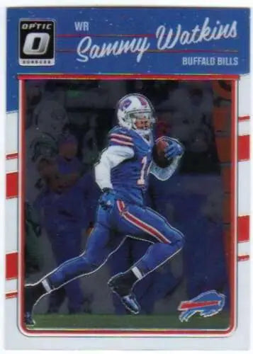 Sammy Watkins football card from 2016 Donruss Optic with original gloss, NM-MT condition
