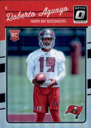 Roberto Aguayo 2016 Donruss Optic Rookies Holo football card with original gloss