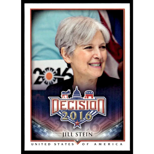 2016 Leaf Decision 2016 #10 Jill Stein NM-MT Political Trading Card