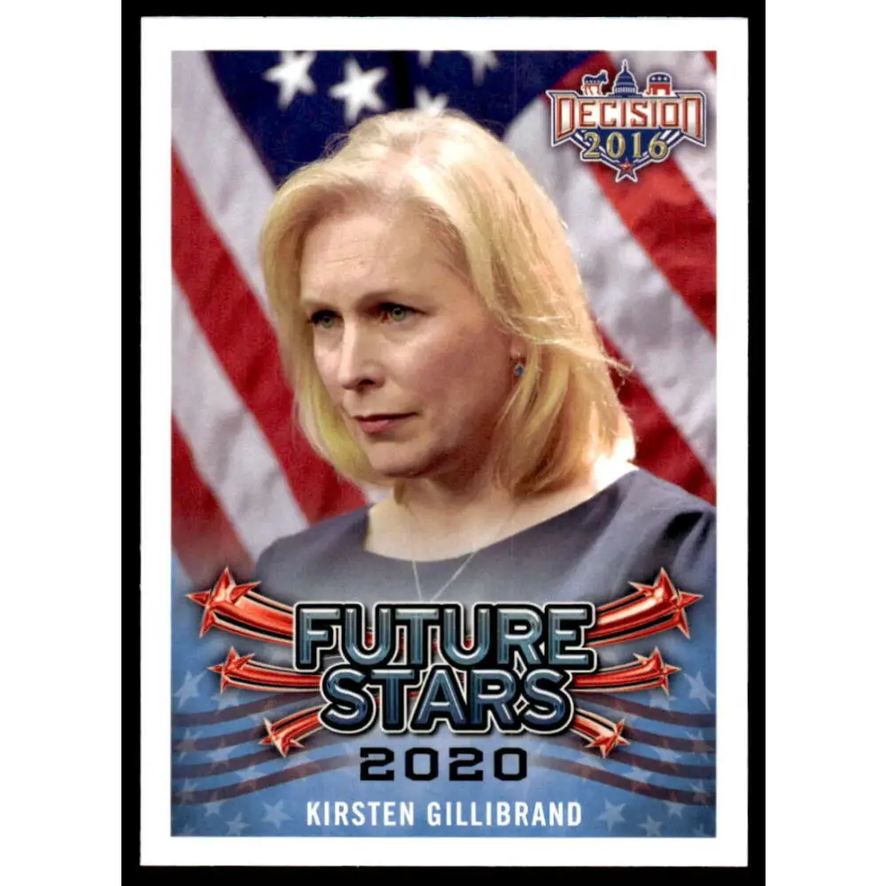 2016 Leaf Decision 2016 #104 Kirsten Gillibrand NM-MT Political Trading Card