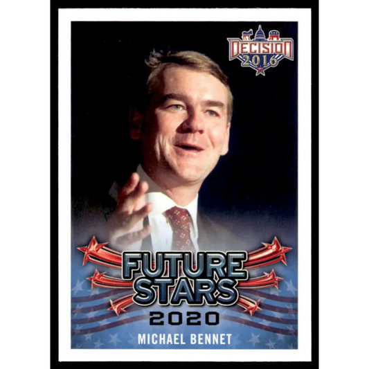2016 Leaf Decision 2016 #106 Michael Bennet NM-MT Political Trading Card