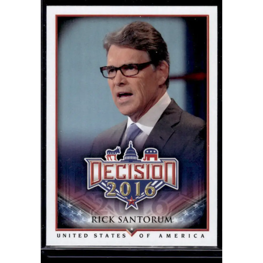 2016 Leaf Decision 2016 #21 Rick Perry NM-MT Political Trading Card