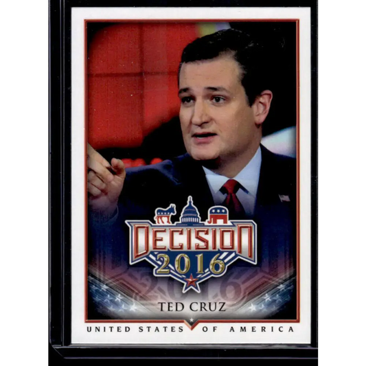 2016 Leaf Decision 2016 #24 Ted Cruz NM-MT Political Trading Card