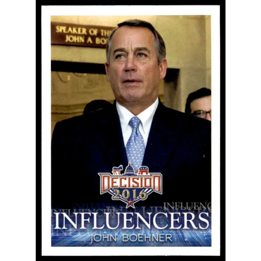 2016 Leaf Decision 2016 #35 John Boehner NM-MT Political Trading Card