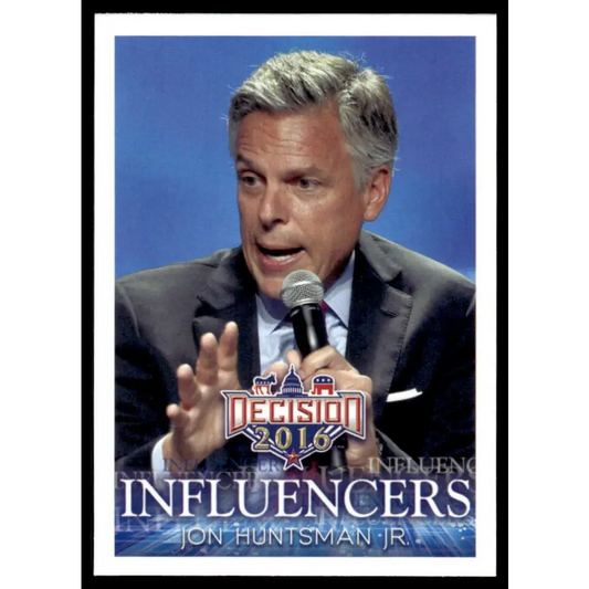 2016 Leaf Decision 2016 #38 Jon Huntsman Jr. NM-MT Political Trading Card