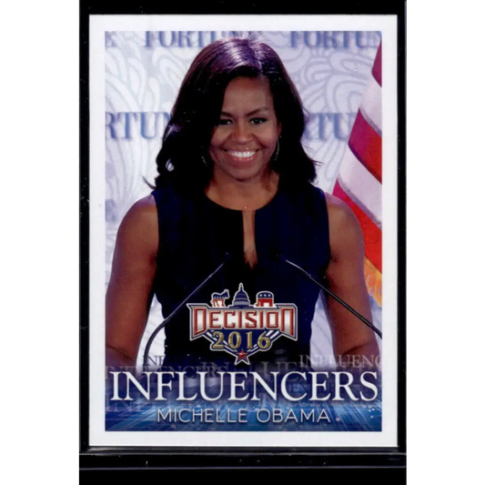 2016 Leaf Decision 2016 #40 Michelle Obama NM-MT Political Trading Card