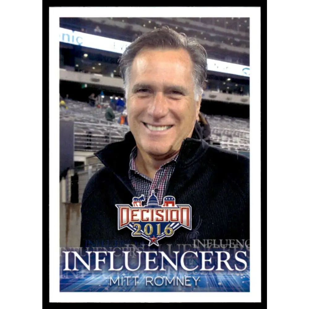 2016 Leaf Decision 2016 #42 Mitt Romney NM-MT Political Trading Card